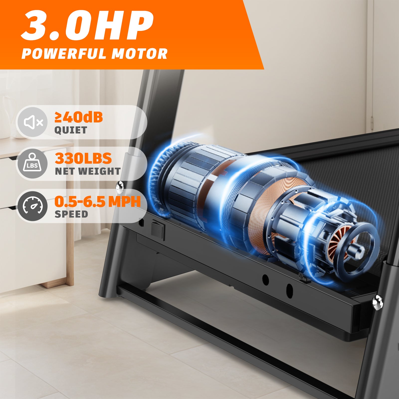 Electric Folding Treadmill