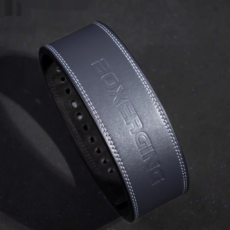 Heavy-duty lever belt for strength training