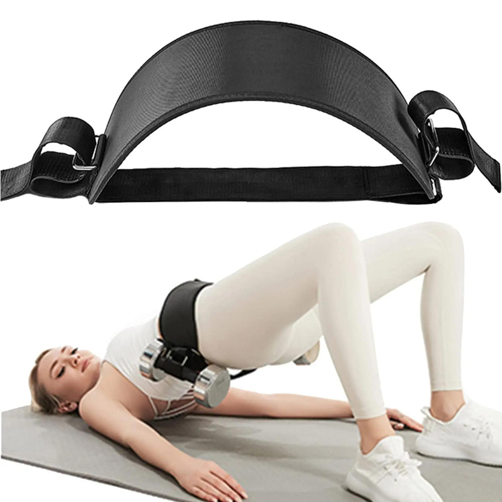 SGF Hip Thrust Belt – Glute Training Strap for Dumbbells & Plates