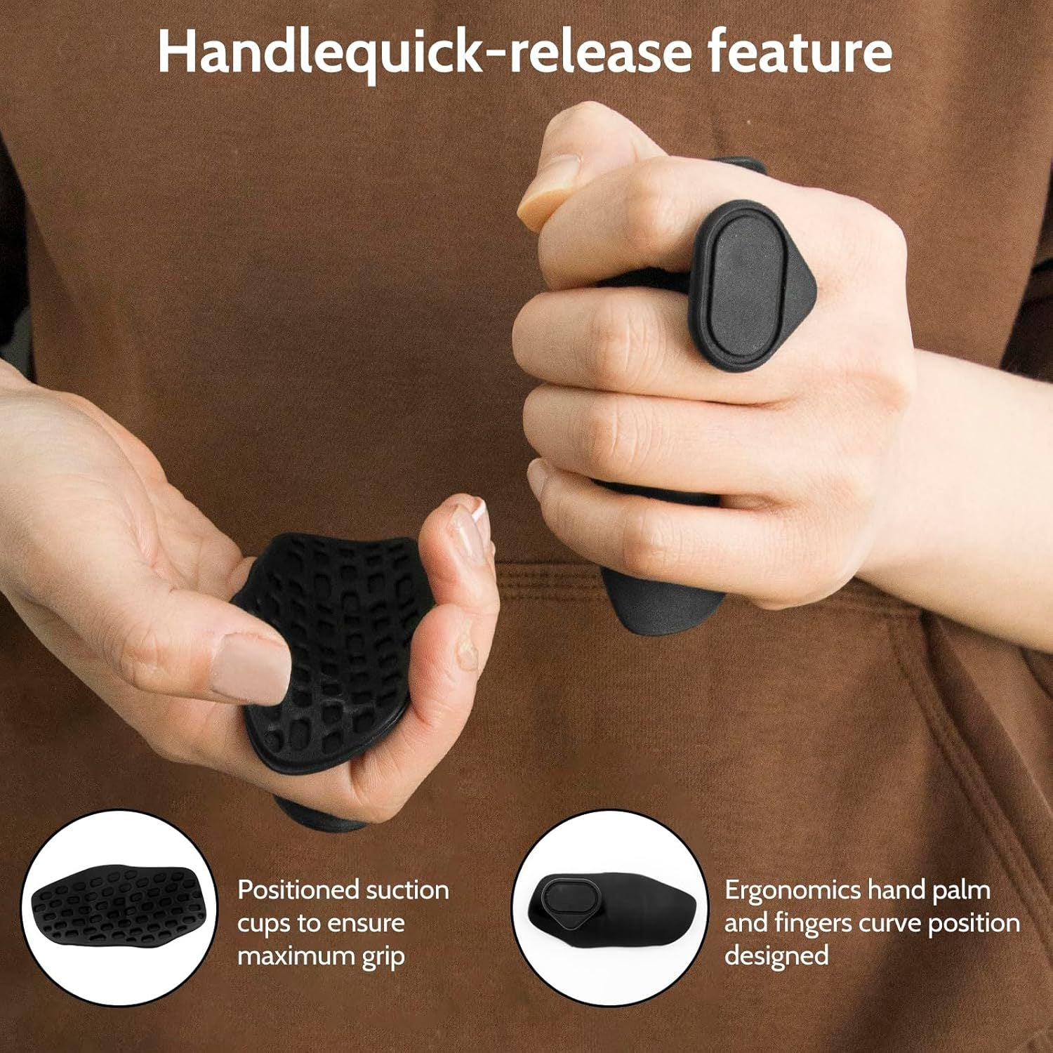 Ergonomic finger grip strengthener for grip training