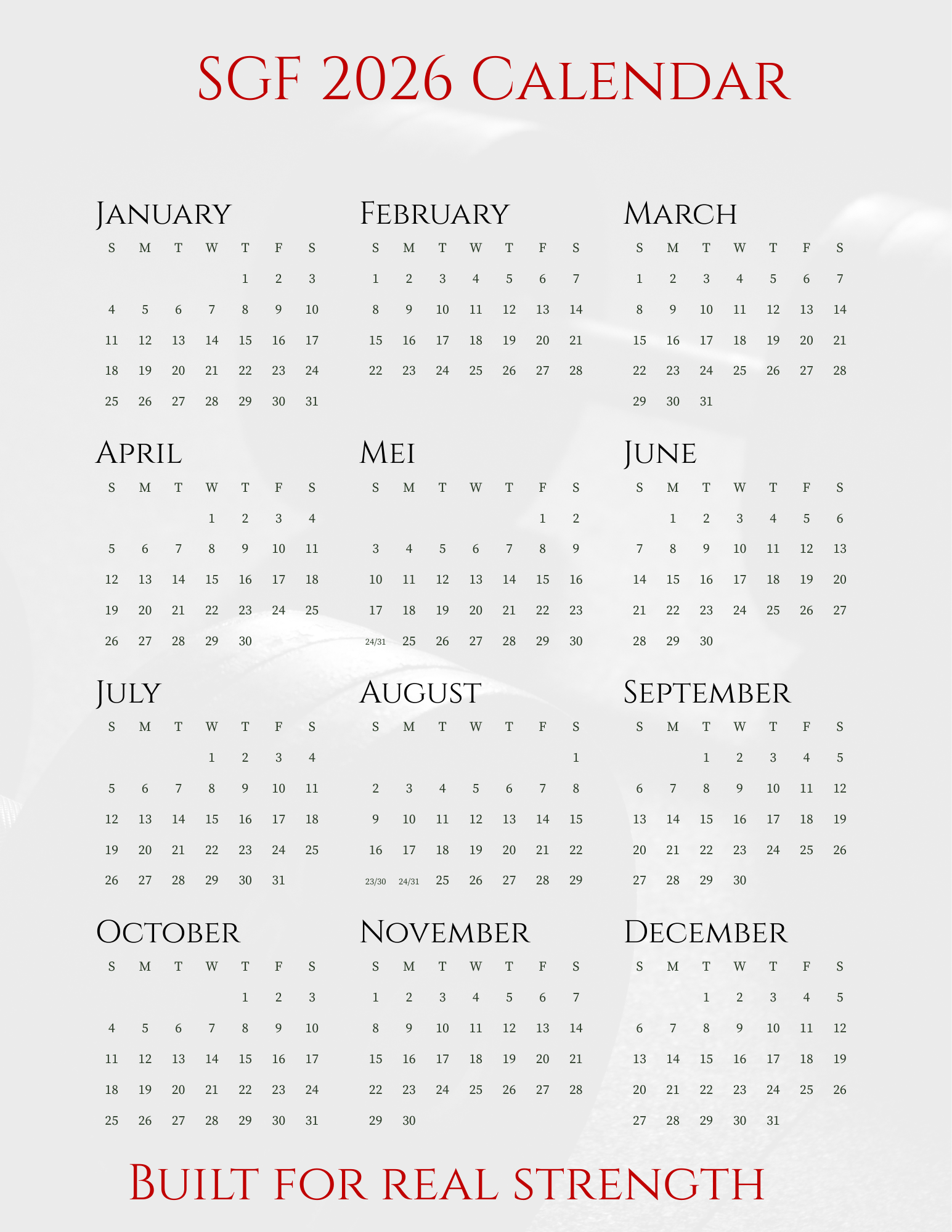 Templates Included With Purchase – Bonus Calendar Template (Free) It can also be purchased alone for $0.99.