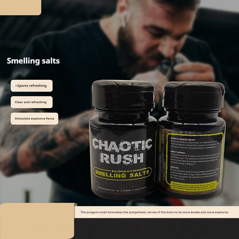 Fitness Boost Smelling Salts for Heavy Lifting