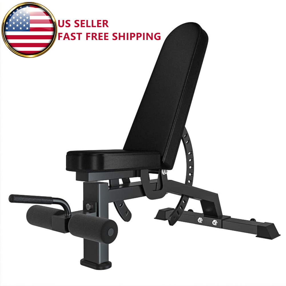 Adjustable Strength Training Bench – Foldable Home Gym Weight Bench
