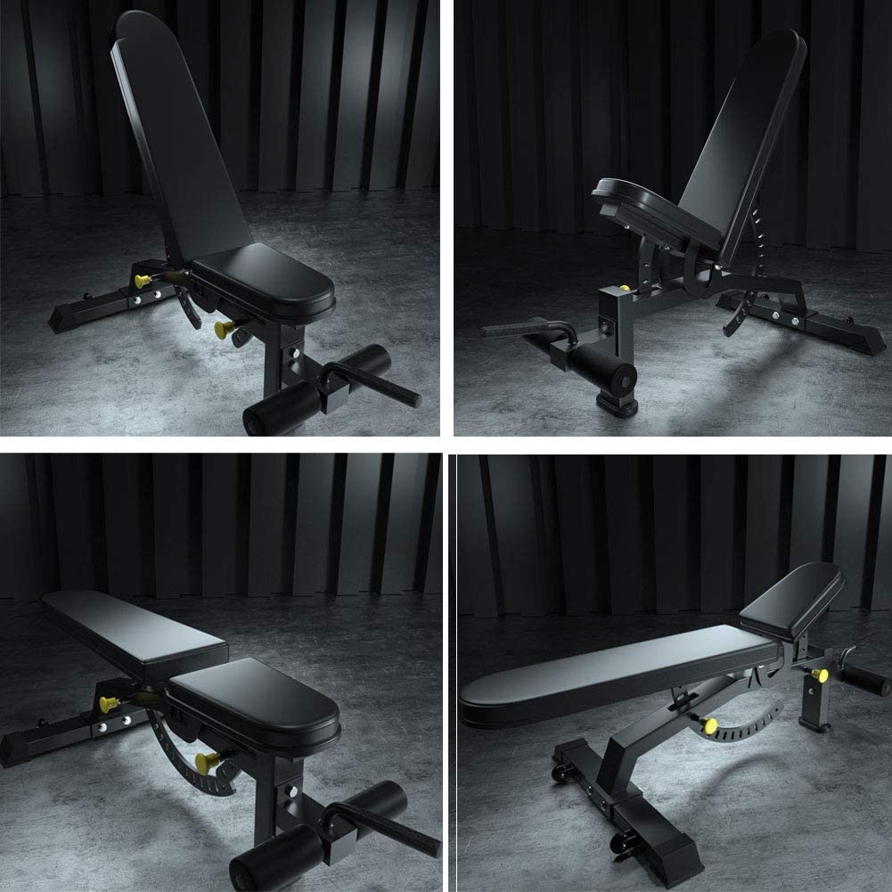 Adjustable Strength Training Bench – Foldable Home Gym Weight Bench