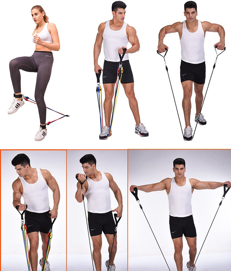 SGF Resistance Band Training Set – Full Body Home Workout Kit