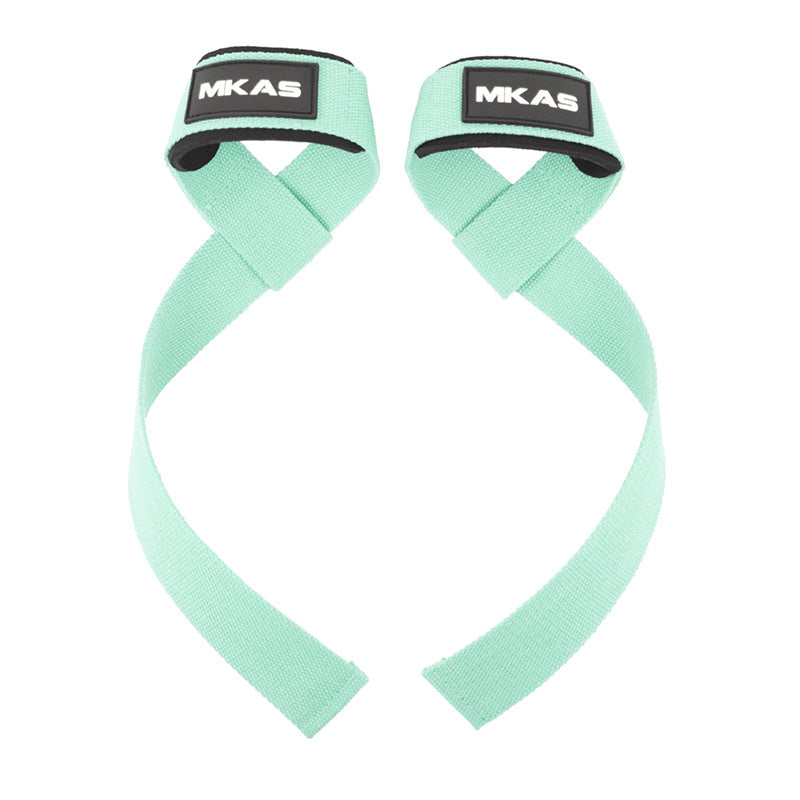 MKAS wrist lifting straps for weightlifting and strength training