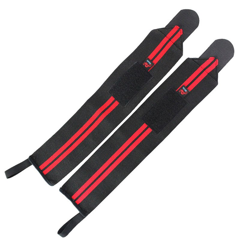 Wrist wraps used for bench press and lifting