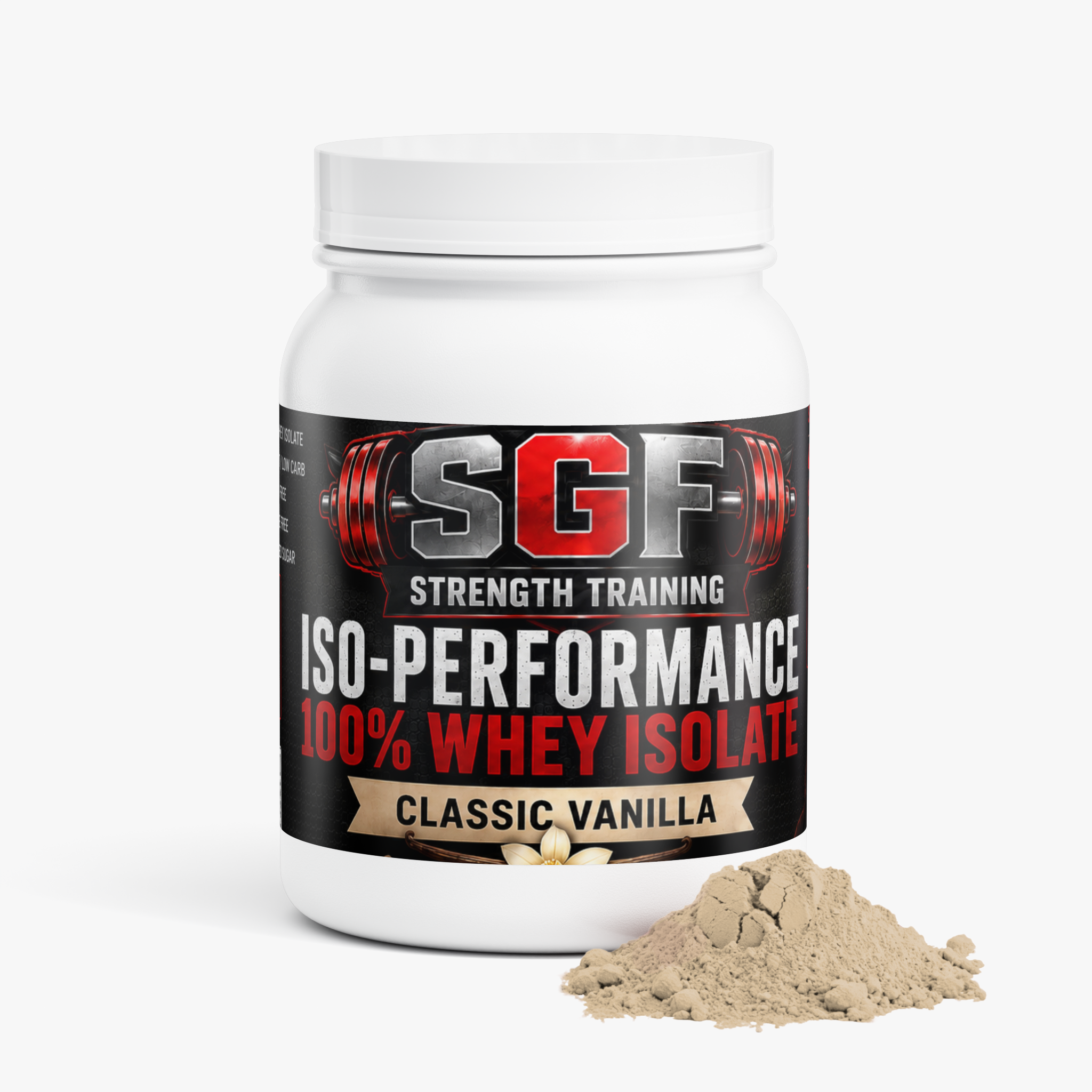 ISO-PERFORMANCE 100% WHEY ISOLATE(Vanilla)