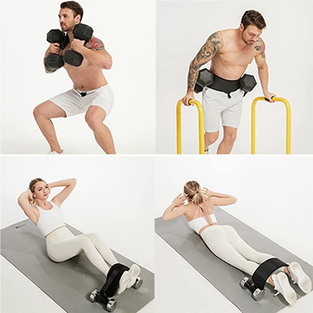 SGF Hip Thrust Belt – Glute Training Strap for Dumbbells & Plates