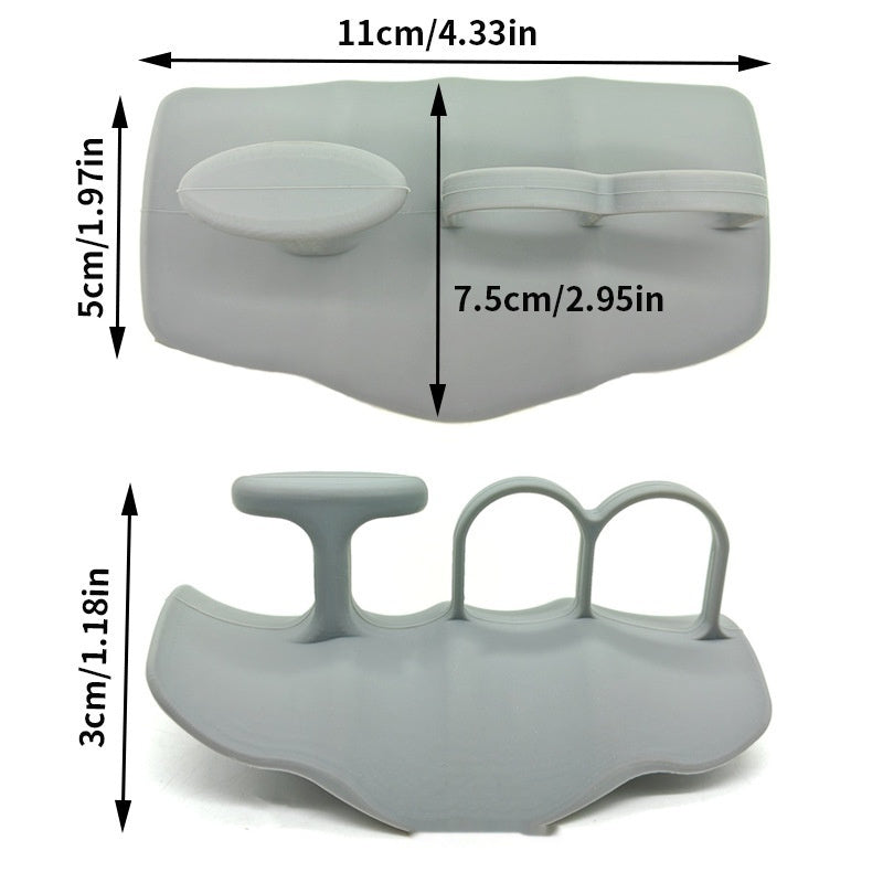  Non-slip ergonomic finger grip strengthener for grip training