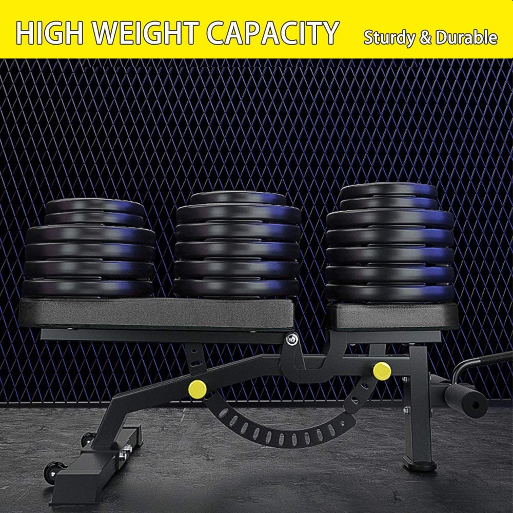 Adjustable Strength Training Bench – Foldable Home Gym Weight Bench