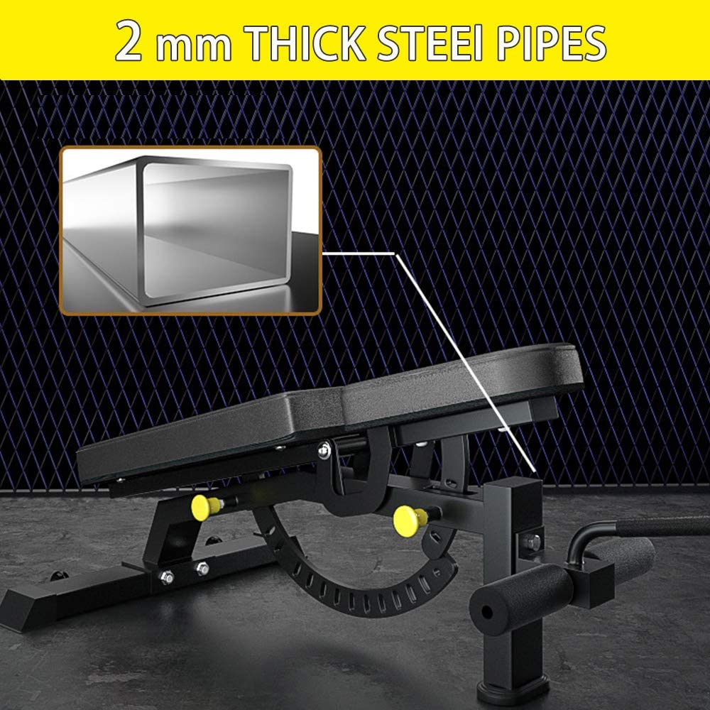 Adjustable Strength Training Bench – Foldable Home Gym Weight Bench