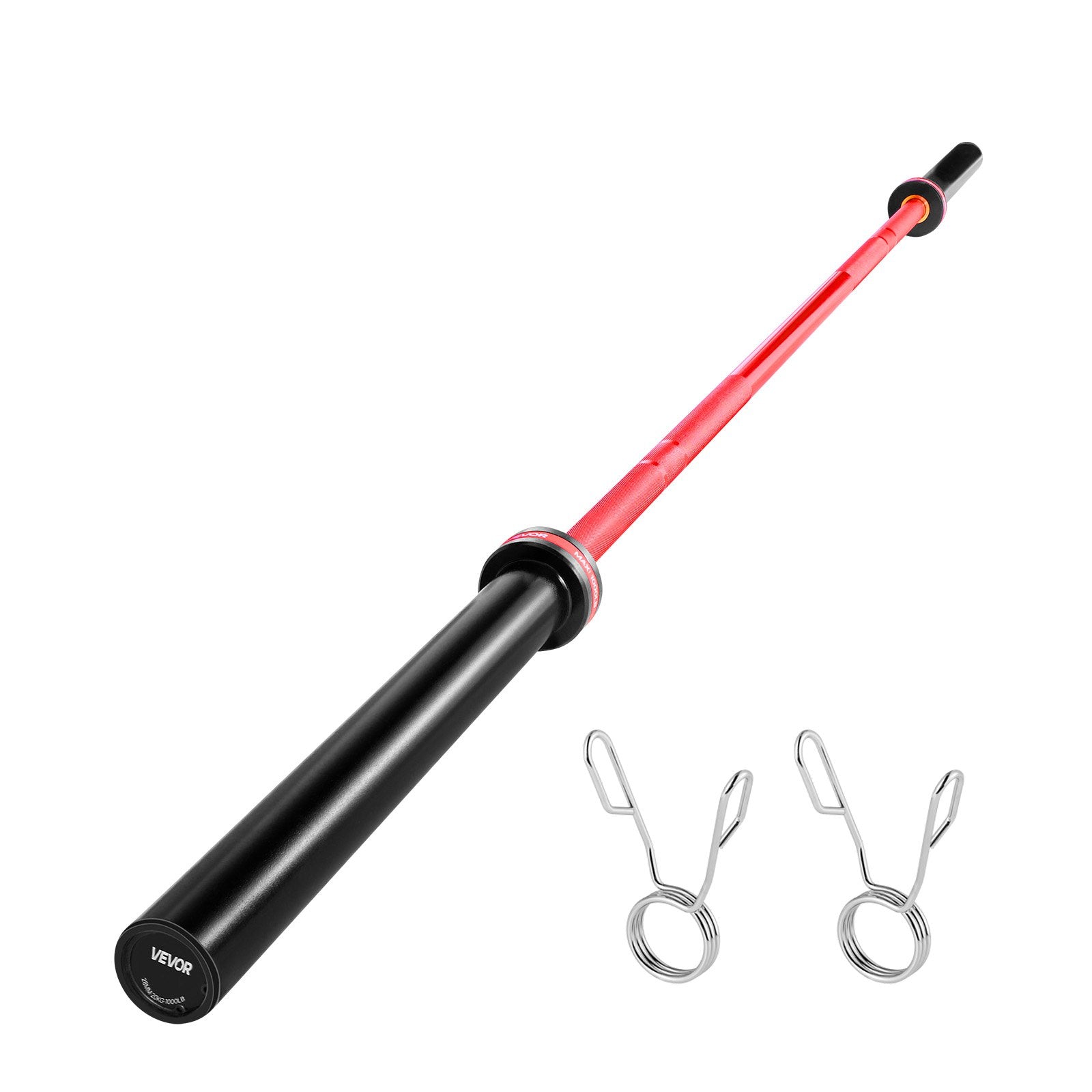 7ft Olympic Barbell – 1000 lb Capacity, 28mm Grip, 2” Sleeves