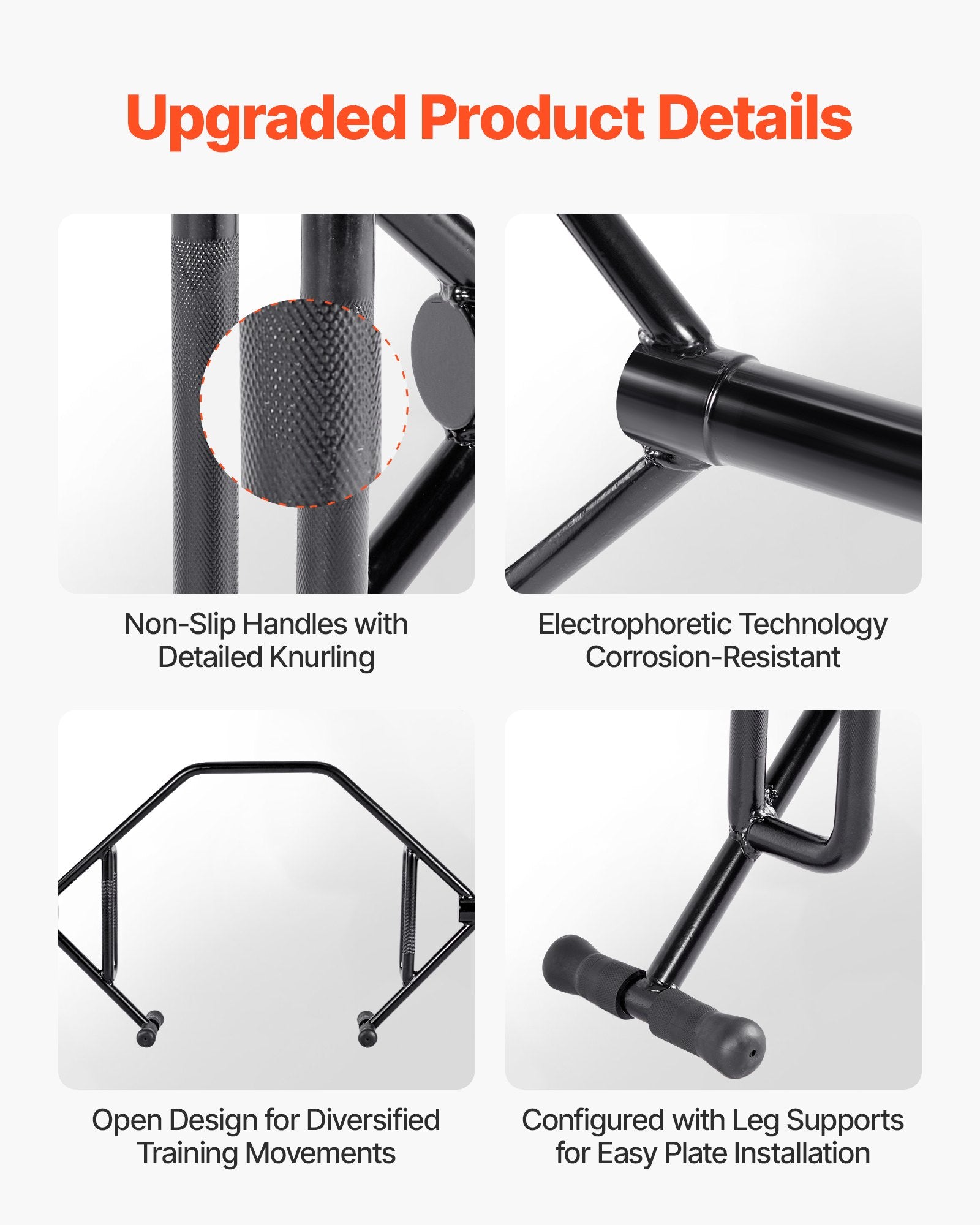 Open-Ended Trap Bar (Hex Bar) – 800 lb Capacity, Olympic 2” Sleeves