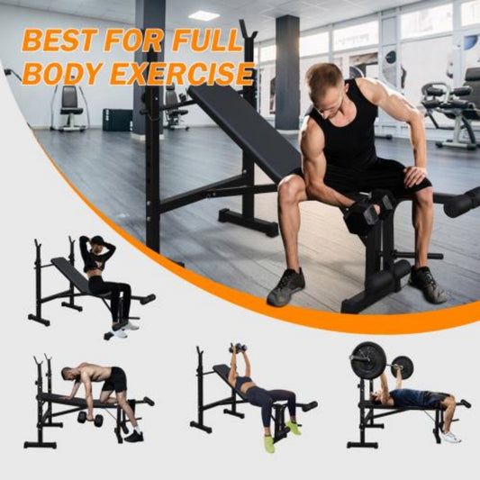 Full Body Olympic Weight Bench for Home Gym